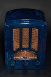 Catalin Emerson AU-190 Radio Beautiful Marbleized Blue - Rare